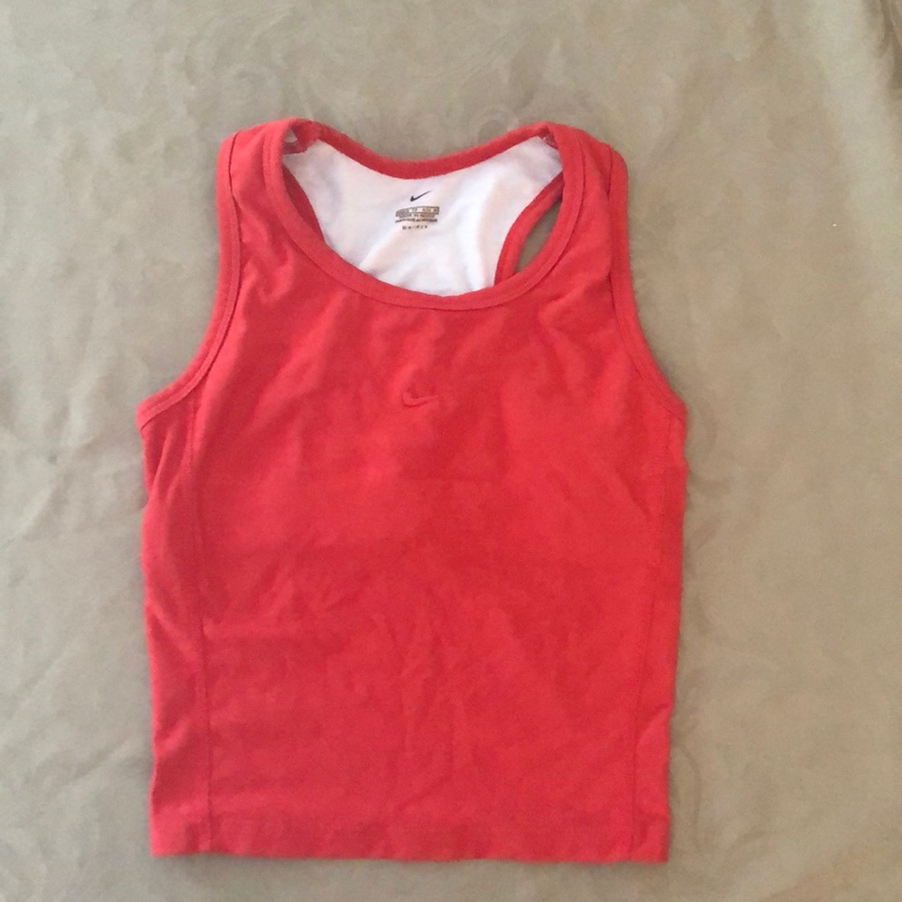Red Nike Tank top